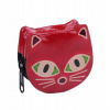 Peňaženka - Billonatka Natural Leather Multi -Colored Unisex Product (Billonotín Pedper - Red Kitty)