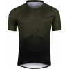 dres FORCE MTB ANGLE kr. rukáv, army Velikost: S