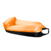 Nafukovací vak LAZY BAG 230x70 cm AGA DS442-OR - čierny/oranžový