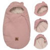 Teplúčky fusak Baránok exclusiv, 85x50cm, Baby Nellys - pudrovo růžový Baby Nellys