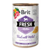 Brit Dog Fresh konz Veal with Millet 400g