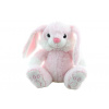 Králik plyšový ružový 23 cm