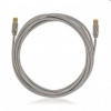 KELine KEL-C5E-F-150 patch, Cat5E, FTP, LSOH, 15m, šedý