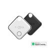 Inteligentné sledovacie zariadenie FIXED Tag s podporou funkcie Find My, 2 ks, čierna + biela