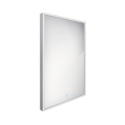 LED zrkadlo do kúpeľne Nimco 50x70 cm s dotykovým senzorom ZP 13001V