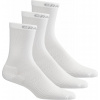 Funkční ponožky CRAFT CORE Dry High 3-pack - bílá Velikost: 34-36