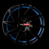 KESKIN WHEELS KT20 0,8x18 5x112 ET45 BLACK PAINTED BLUE INSIDE