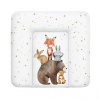 CEBA BABY Podložka prebaľovacia mäkká (75x72) Basic Forest Friends