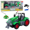 LEAN TOYS Diaľkovo ovládaný poľnohospodársky traktor RC Green 1:24