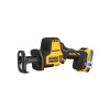 DEWALT Akumulátorová priamočiara píla 18 V bez uhlíkovej kefy (1 x 1,7 Ah batéria + TSTAK) DCS369E1T