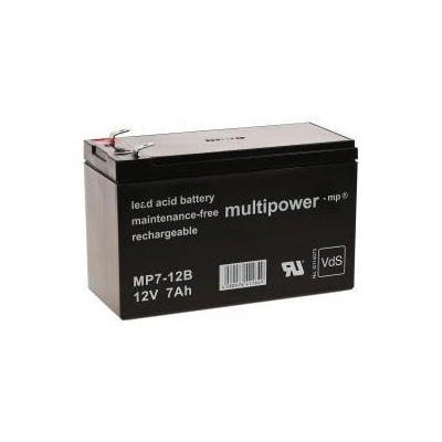 Powery Olovená batéria UPS APC Smart UPS SMT1500RMI2UNC - Multipower 7Ah Lead-Acid 12V - neoriginálna