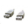 Prepojovací Kábel C-TECH USB AA 2.0, pozlátené konektory, 1,8m