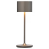 Prenosná stolová lampa FAROL MINI 19,5 cm, LED, spálený kov, hliník, Blomus
