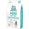 Brit Care Mini Grain-free Light & Sterilised 2kg