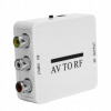 Mini Video Prevodník Audio Adaptér Zosilňovač TV RCA AV CVSB na RF 11