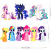 Moja malá princezná Pony Celestia, Luna, kadencia (Moja malá princezná Pony Celestia, Luna, kadencia)