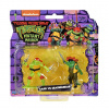 Orbico Teenage Mutant Ninja Turtles - Minifigúrky korytnačky NINGA, 2 ks v balení, Raph vs Leatherhe