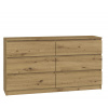 Komoda MALTA M6 140 dub artisan