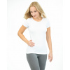 GINA Dámske tričko s krátkym rukávom Eco Bamboo | 08027P - biela, L/XL