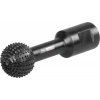 Rašpľa Strend Pro RSP41, na drevo, 30 mm, pre uhlovú brúsku, guľová, čierna