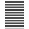 vidaXL Zebra roleta čierna 95x100 cm šírka látky 90,9 cm polyester 4014208