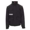 PAYPER FIGHTER 2.0 001012-005 / Pánska zateplená bunda 2v1, s odopínacími rukávmi - black/steel grey XS