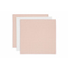 Jollein Pleny 3 ks 70x70 cm Twinkling Wild Rose
