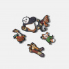 Jibbitz Jibbitz™ - Kung Fu Panda - 5 ks