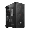 Počítačová skriňa Midi Tower ATX SAVIO Shadow X2 Glass Mesh Fan 4x120mm (SAVGC-SHADOWX2)