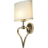 Elstead Lighting Falmouth nástenná lampa 2x3 W biela-zlatá BATH-FALMOUTH-FG