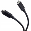 PremiumCord ku31ch2bk USB-C, USB 3.1 generation 2, 5A, 10Gbit/s, 2m, černý