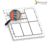MFV-NK Sada nosnej konštrukcie FV panelov KENO/ RENUSOL VarioSole+ 4xFVP ŠS K-D/P/S (Príslušenstvo FV panelov na mieru, Typ: Hliník/Nerez nosná konštrukcia, Určenie: Vertikálne umiestnenie FV panelov