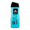 Adidas Ice dive sprchovací gél 400 ml pre mužov 3v1 telo, tvár, vlasy