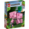 LEGO Minecraft 21157 Minecraft BigFig - Prasiatko a malý zombie