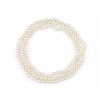 Perlový náhrdelník dlouhý, retro Varianta: 12 perlová, Balení: 1 ks