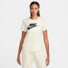 Dámske tričko Nike Sportswear Club Essentials Logo coconut milk/black L