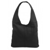 JGL (JUST GLAMOUR) Dámská shopper kabelka přes rameno černá