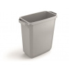 Odpadkový kôš, 60 l, plastový, DURABLE DURABIN ECO, sivá