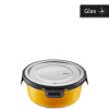 Gefu Sklenená dóza MILO guľatá 600ml