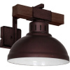 Lampy sconce kovové loft retro wenge HAKON 9051 L (Lampy sconce kovové loft retro wenge HAKON 9051 L)