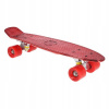 Skateboard Nils Extreme Electrostyle Pennyboard červený