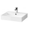 Cersanit VIRGO 60 Umývadlo nábytkové 60,5x46cm s prepadom, otvor pre bat, Biela K118-006 K118-006