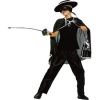 Zorro kostým - veľkosť 128 cm
