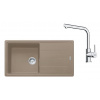 Franke Sety - Kuchynský set G264KA, fragranitový drez BFG 611 a batéria FS 3230.031, kašmír/chróm 114.0700.739