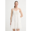 Bavlnené šaty Levi's CORA SL MINI DRESS béžová farba, mini, áčkový strih, 001RJ L