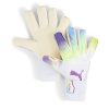 Puma ULTRA Ultimate Hybrid Adults Goalkeeper Gloves White/Purple 8
