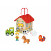 Playtive Prenosný domček pre bábiky (farma) (100386433)