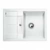 Blanco Metra 45 Silgranitový drez, 68x50 cm, Compact, biela 519565