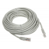 Patchcord Conotech U/UTP 5e RJ45 / RJ45 10 m sivý