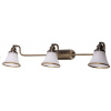 Rabalux Grando nástenná lampa 3x40 W biela-hnedá 6547